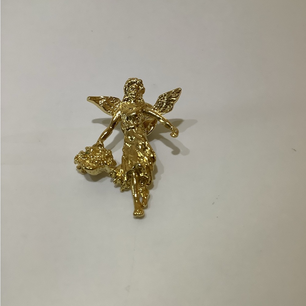 Kirks Folly Gold Angel/Fairy Pin - Picture 4 of 8